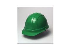 green poly-guard hard hat