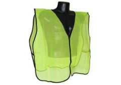 Economy lime green safety vest