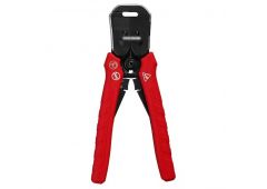 Self-adj. wire stripper/cutter