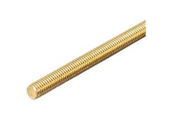 10x1.5 threaded rod Brass