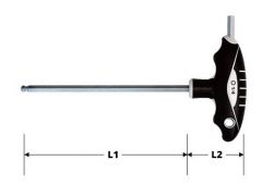 2mm T-handle ball-end hex