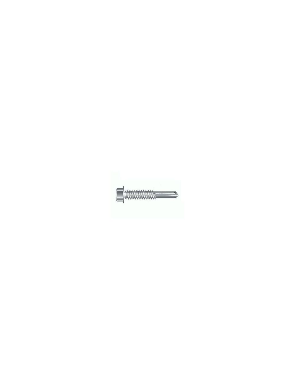 ITW Buildex 1/4"-28x 8" HWH/ Tek 5
