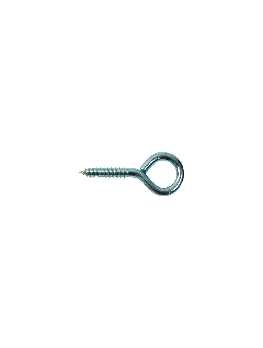 Hindley Zinc Plated Screw Eyes - 15/16 Overall Length - Box/100 -  Paxton/Patterson