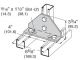 2-hole/2-slot corner angle