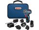 12V FlexiClick Drill Kit