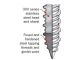1/4x2 3/4"hex Aggregator SS