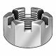 1-1/2"-6 slotted hex nut