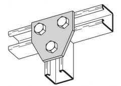 3 hole fl. plate conn.