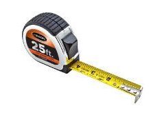 25' tape measure w/auto-loc