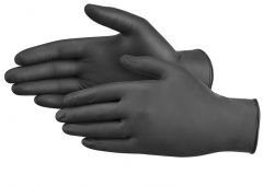Black Nitrile Gloves 8mil  XL