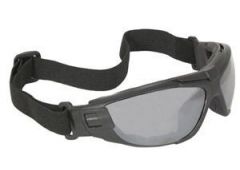 foam lined goggles -clear