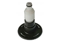 Epoxy crack- injection port