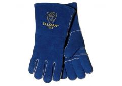 Blue welding glove - Large