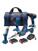 4-Tool Brushless Cordless Kit