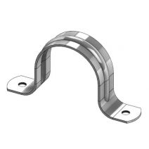 2-hole pipe strap- 1/2