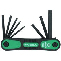 Folding Hex Key Set Torx