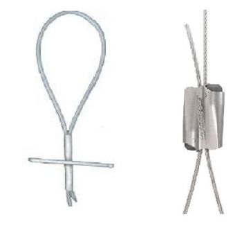 #2 loop toggle insert,  10-ft