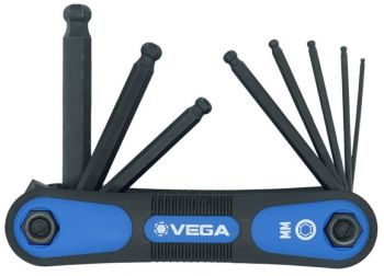 Folding Hex Key Set Metric