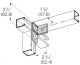 3-HOLE OFFSET BENT ANGLE