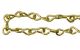 #14 brass single jack chain