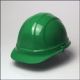 green poly-guard hard hat