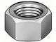 8x1mm Hex Nut,  Zn-plated