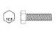 8x30mm Hex Head Cap Screw