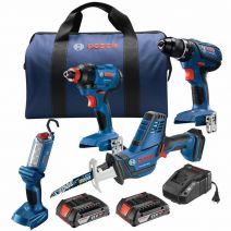 4-Tool Brushless Cordless Kit